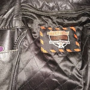 Ladies leather jacket